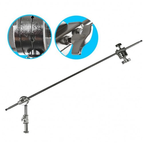 Tay Arm Cho Chân Đèn C-Stand + 2Boom Khớp Nối Tay Treo Tay Arm Cho Chân Đèn C-Stand + 2Boom Khớp Nối Tay Treo