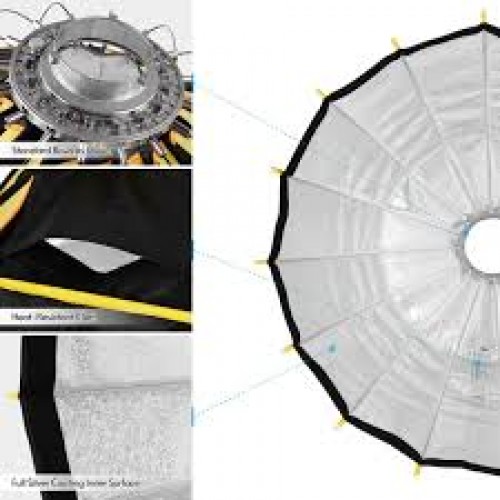 Softbox thao tác nhanh falcon eyes SPB70 kèm grid tổ ong