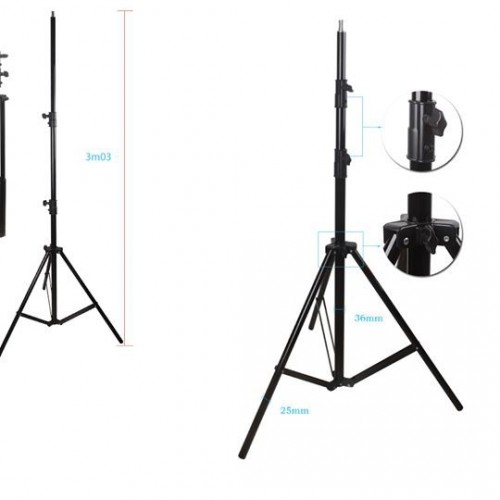 Chân đèn nhôm 2m88