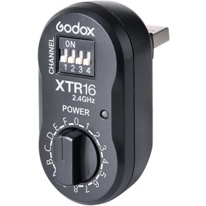 Cục nhận Godox XTR-16 2.4 GHz for X1,X2 trigger